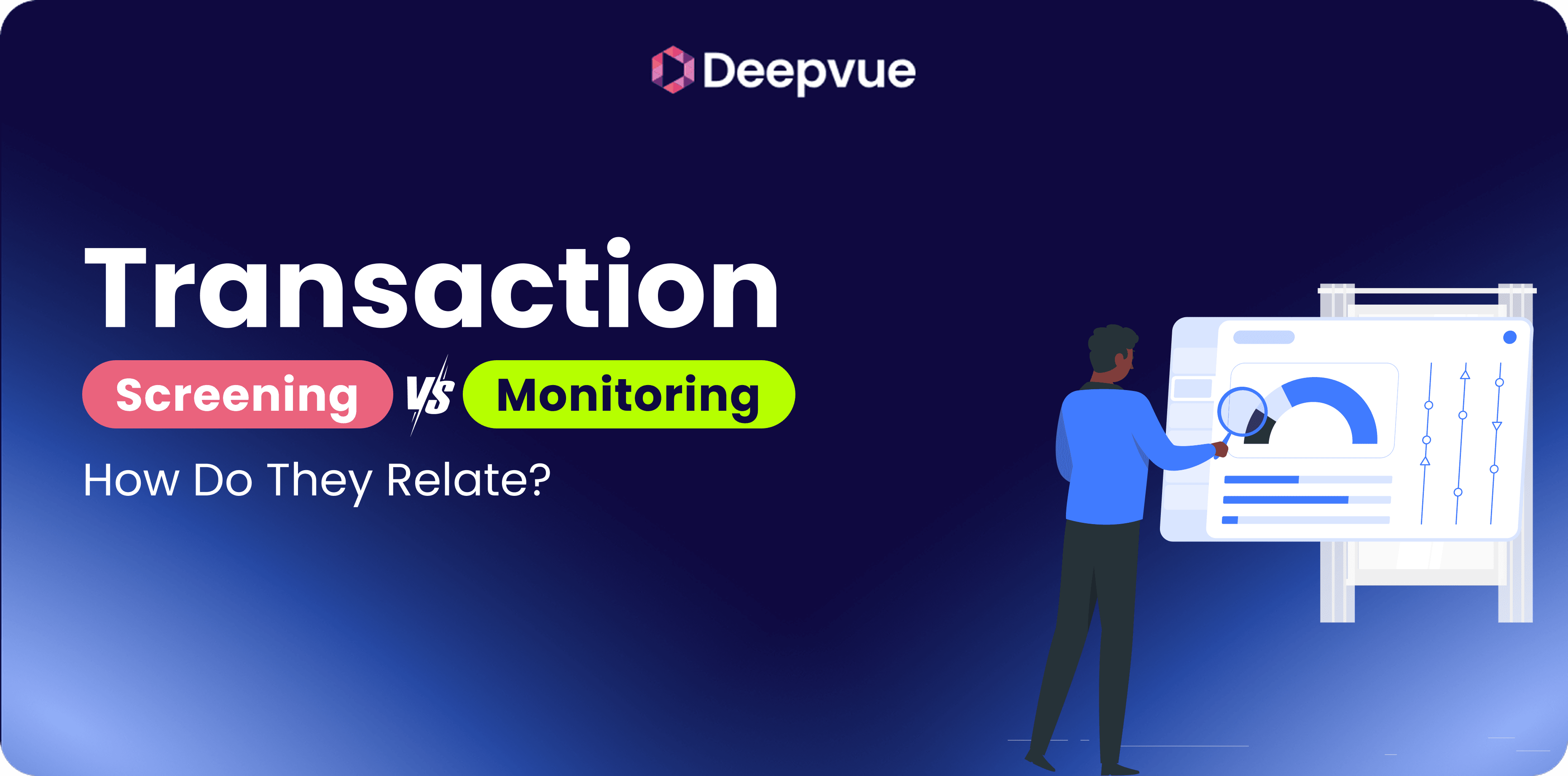 Transaction screening vs transaction monitoring: How do they relate?